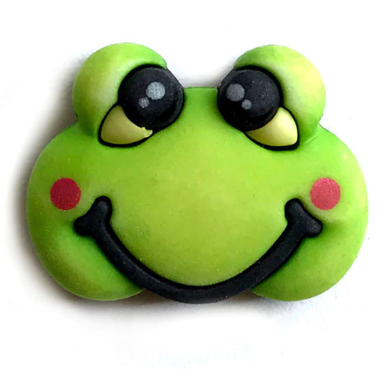 Buttons Galore and More 3D Bulk Buttons - Froggy - 25 Buttons
